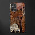 brown beasts glass case for samsung galaxy a72 image