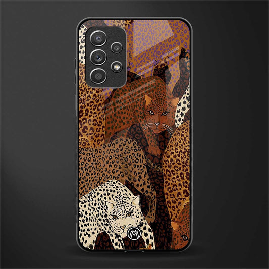 brown beasts glass case for samsung galaxy a72 image