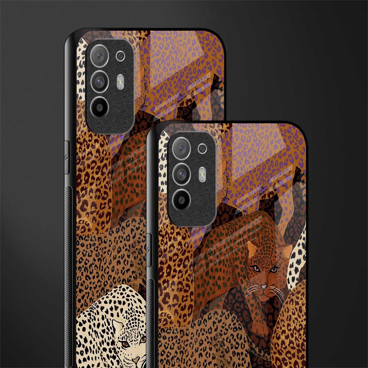 brown beasts glass case for oppo f19 pro plus image-2