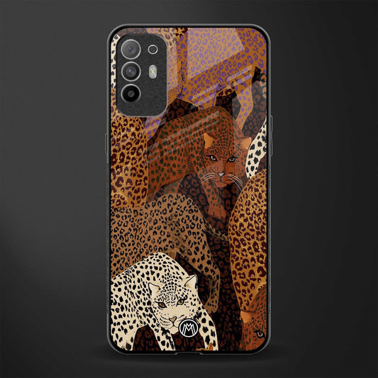 brown beasts glass case for oppo f19 pro plus image