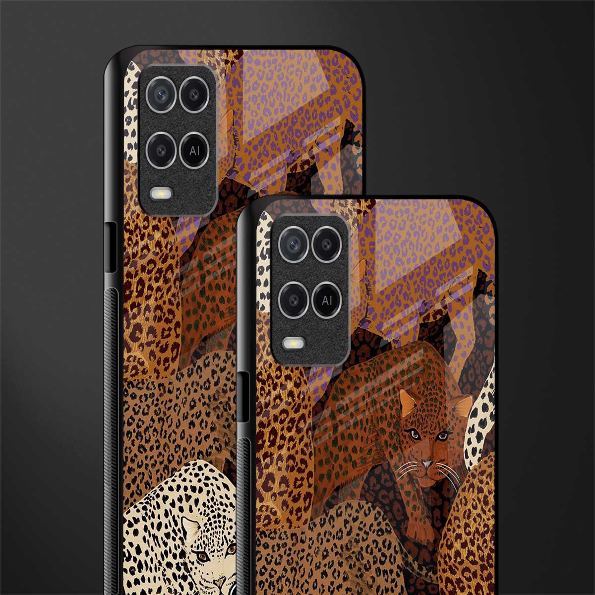 brown beasts glass case for oppo a54 image-2