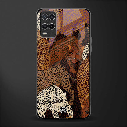 brown beasts glass case for oppo a54 image