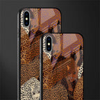 brown beasts glass case for iphone xs max image-2