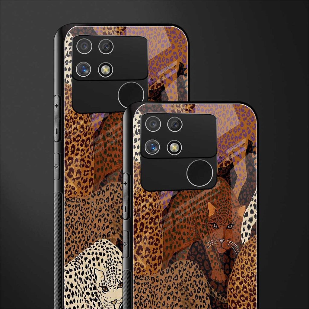 brown beasts back phone cover | glass case for realme narzo 50a