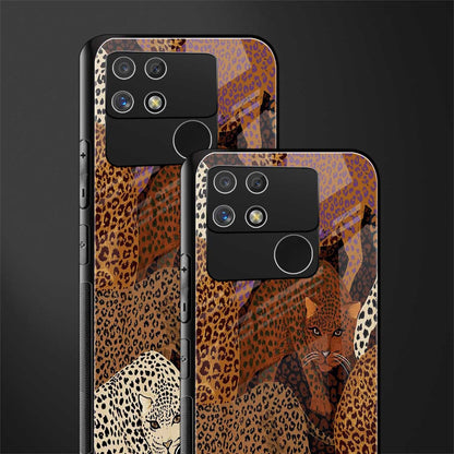 brown beasts back phone cover | glass case for realme narzo 50a