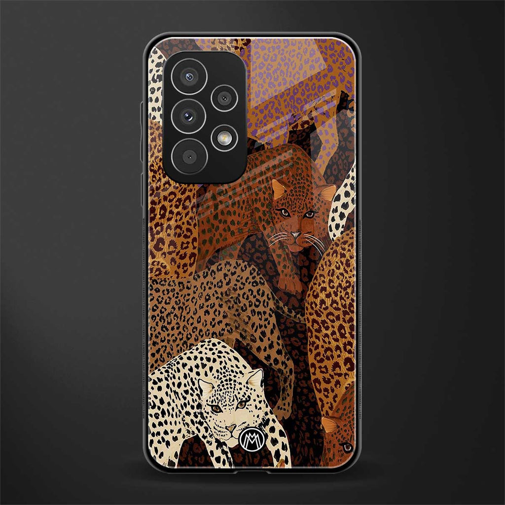 brown beasts back phone cover | glass case for samsung galaxy a23