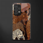 brown beasts back phone cover | glass case for samsung galaxy a53 5g