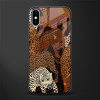 brown beasts glass case for iphone xs image