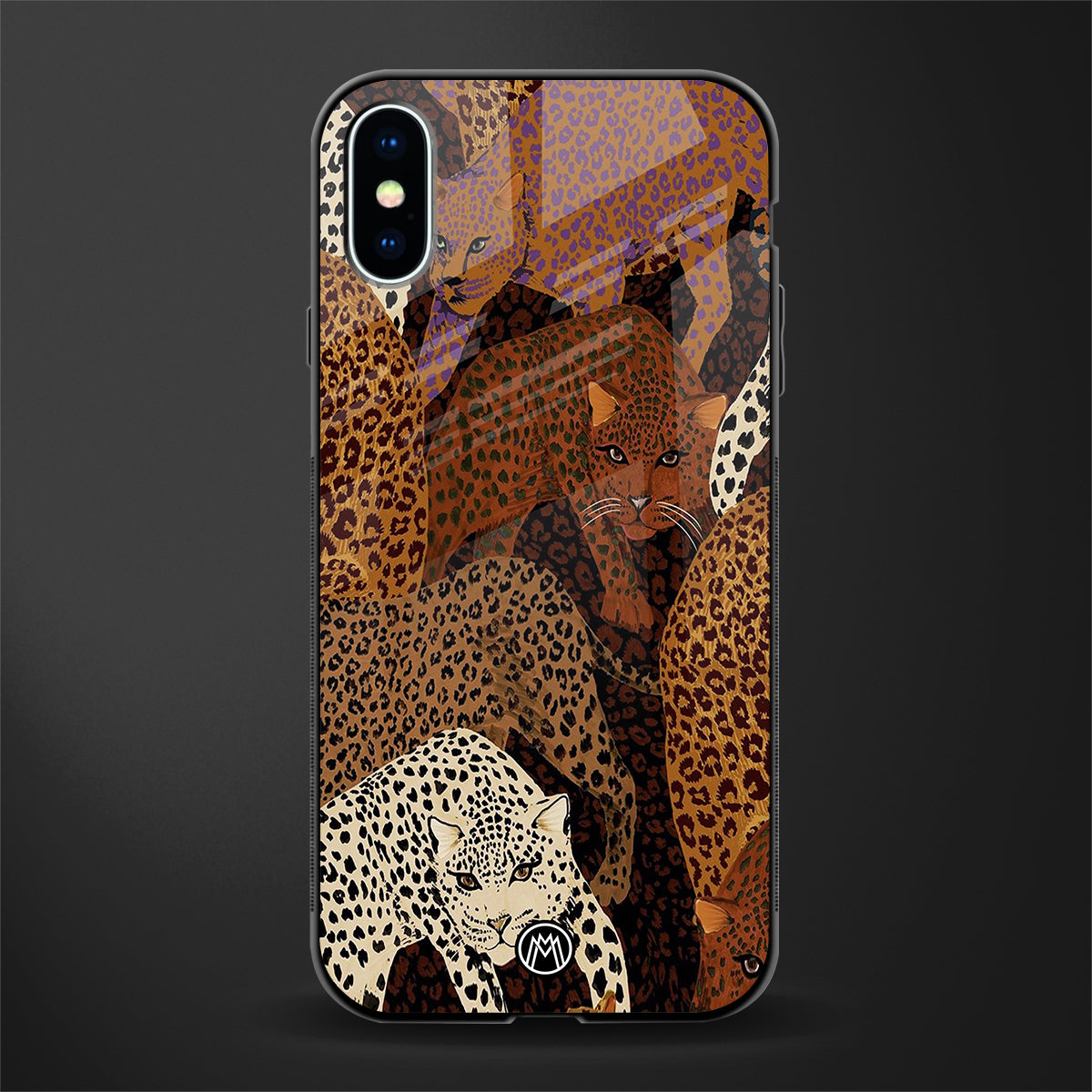 brown beasts glass case for iphone xs image