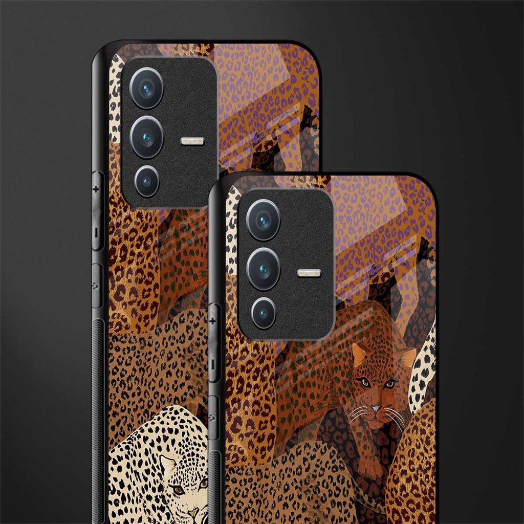 brown beasts glass case for vivo v23 5g image-2
