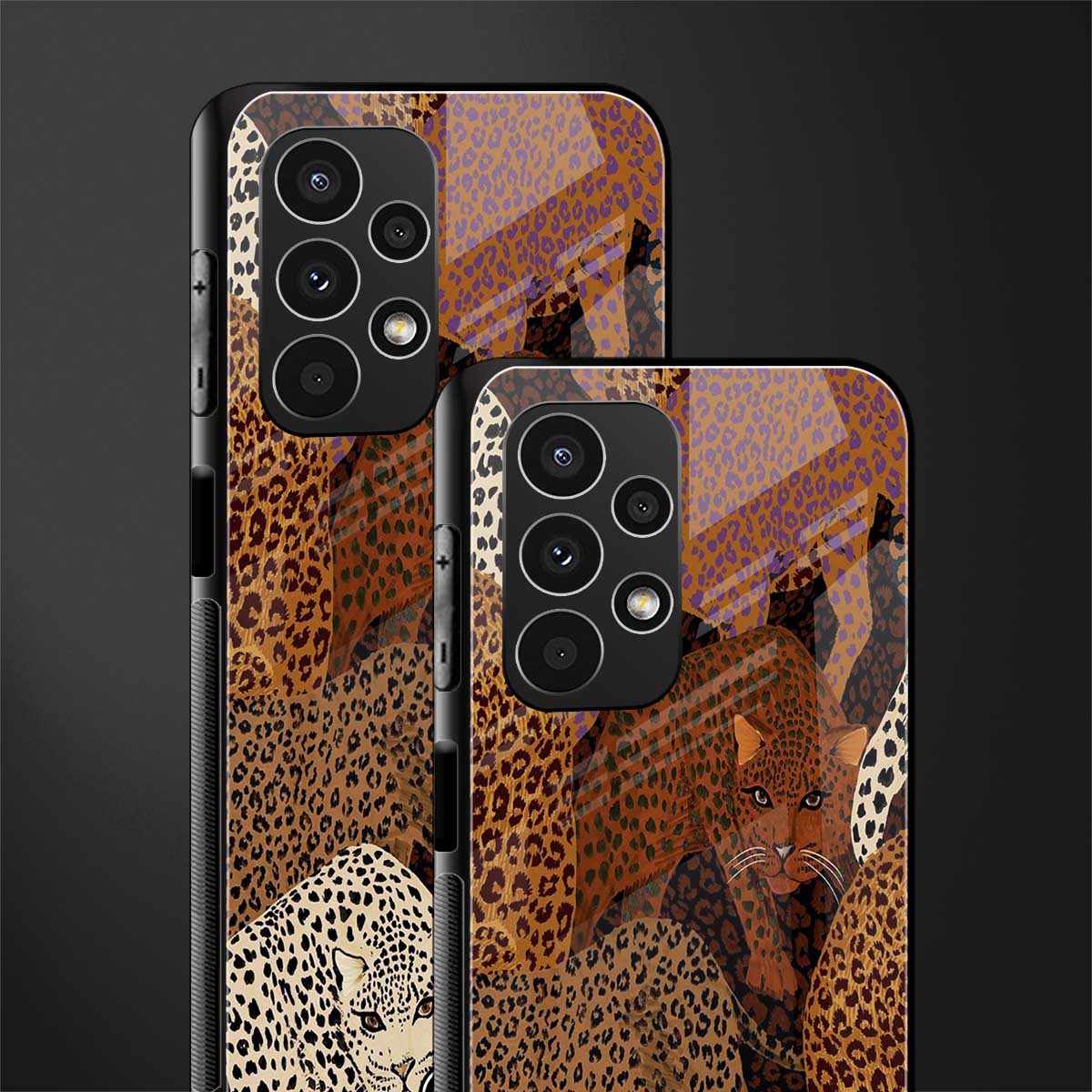 brown beasts back phone cover | glass case for samsung galaxy a13 4g