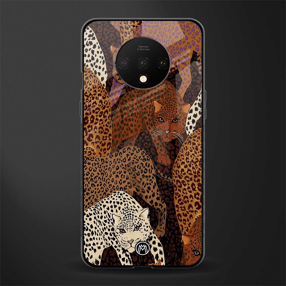 brown beasts glass case for oneplus 7t image