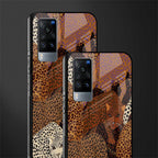 brown beasts glass case for vivo x60 image-2