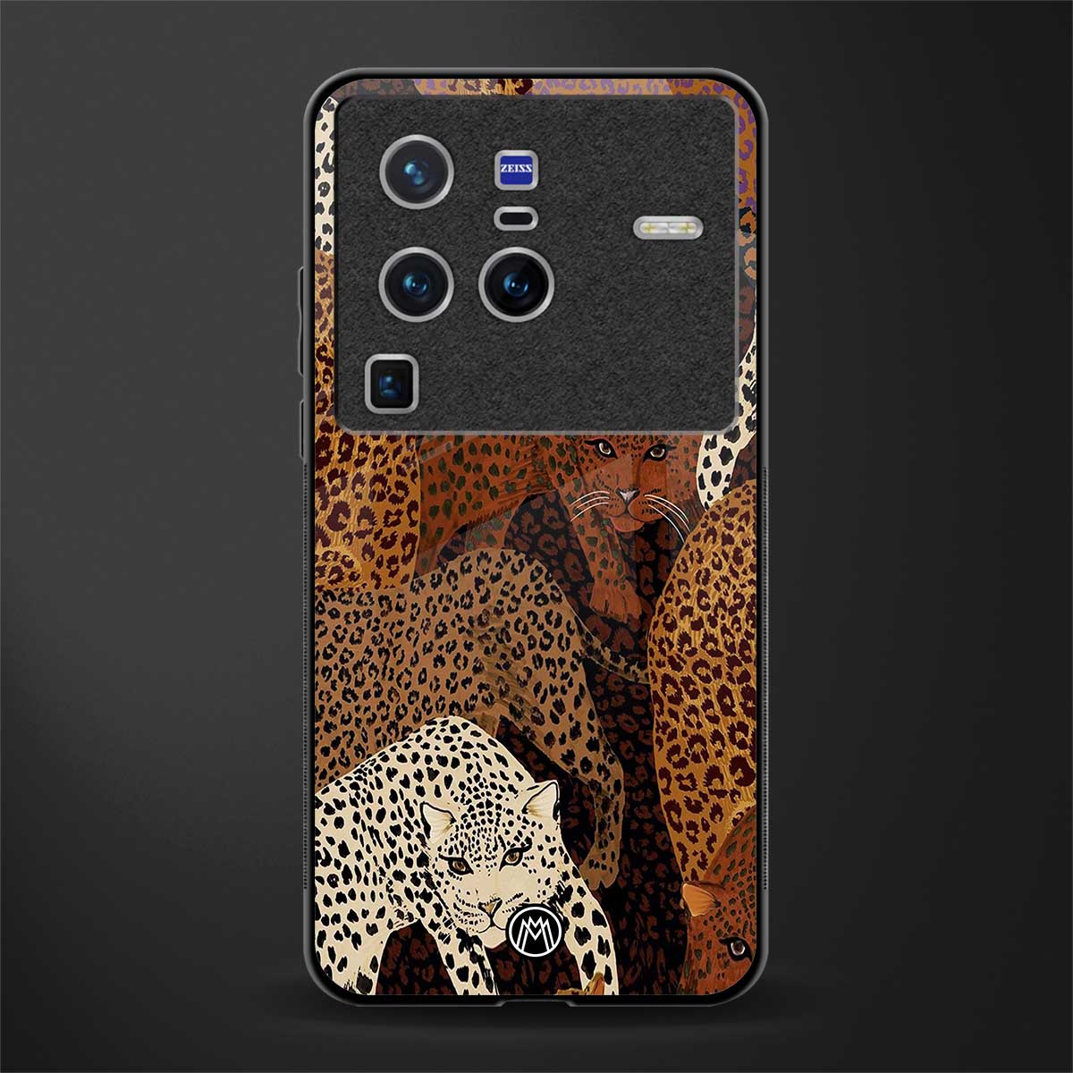 brown beasts glass case for vivo x80 pro 5g image