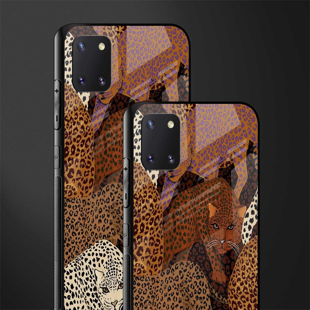 brown beasts glass case for samsung a81 image-2