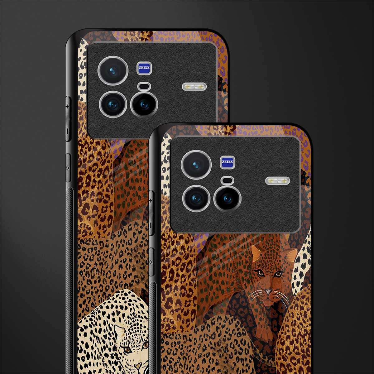 brown beasts glass case for vivo x80 image-2