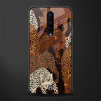 brown beasts glass case for oneplus 8 image