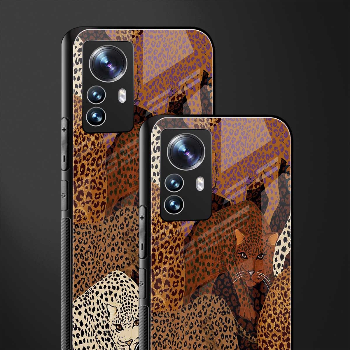 brown beasts back phone cover | glass case for xiaomi 12 pro