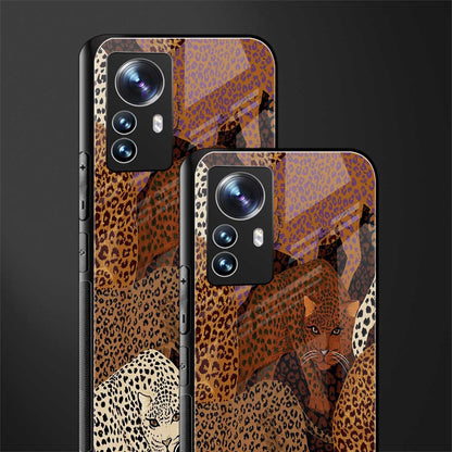 brown beasts back phone cover | glass case for xiaomi 12 pro