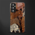 brown beasts back phone cover | glass case for samsung galaxy f23 5g