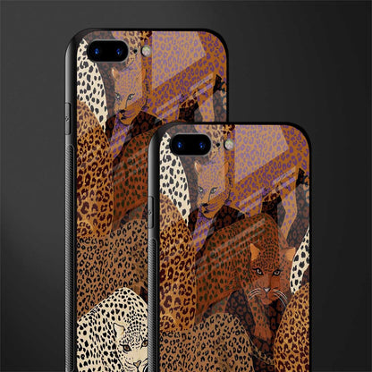 brown beasts glass case for iphone 8 plus image-2
