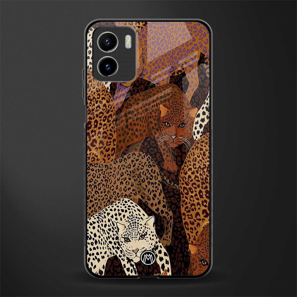 brown beasts back phone cover | glass case for vivo y72