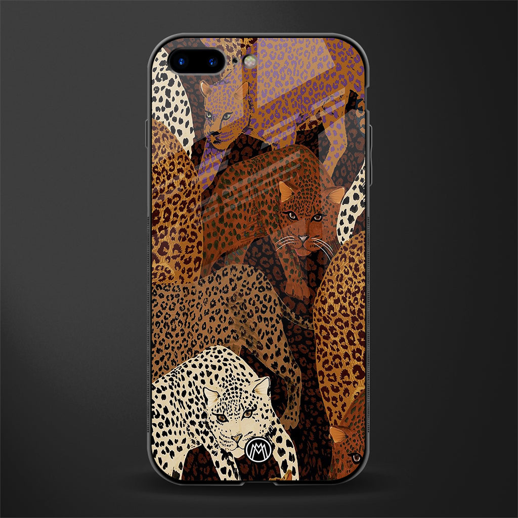 brown beasts glass case for iphone 8 plus image