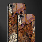 brown beasts glass case for iphone se 2020 image-2