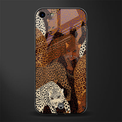 brown beasts glass case for iphone 8 image