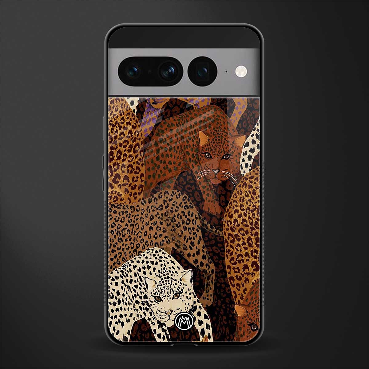 brown beasts back phone cover | glass case for google pixel 7 pro