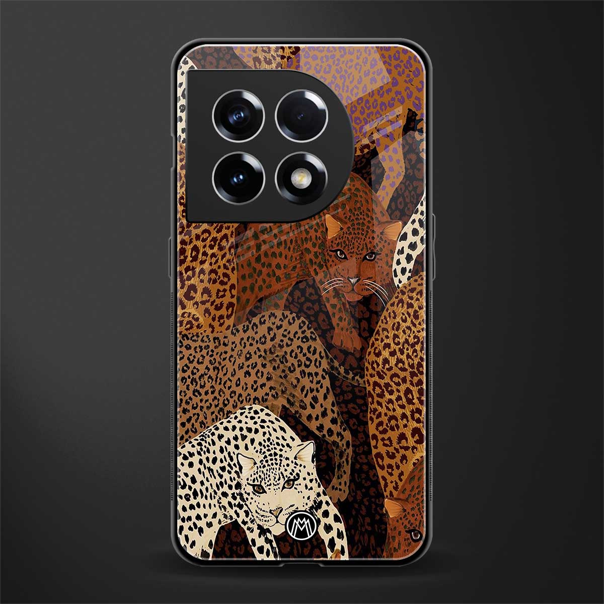 brown beasts back phone cover | glass case for oneplus 11
