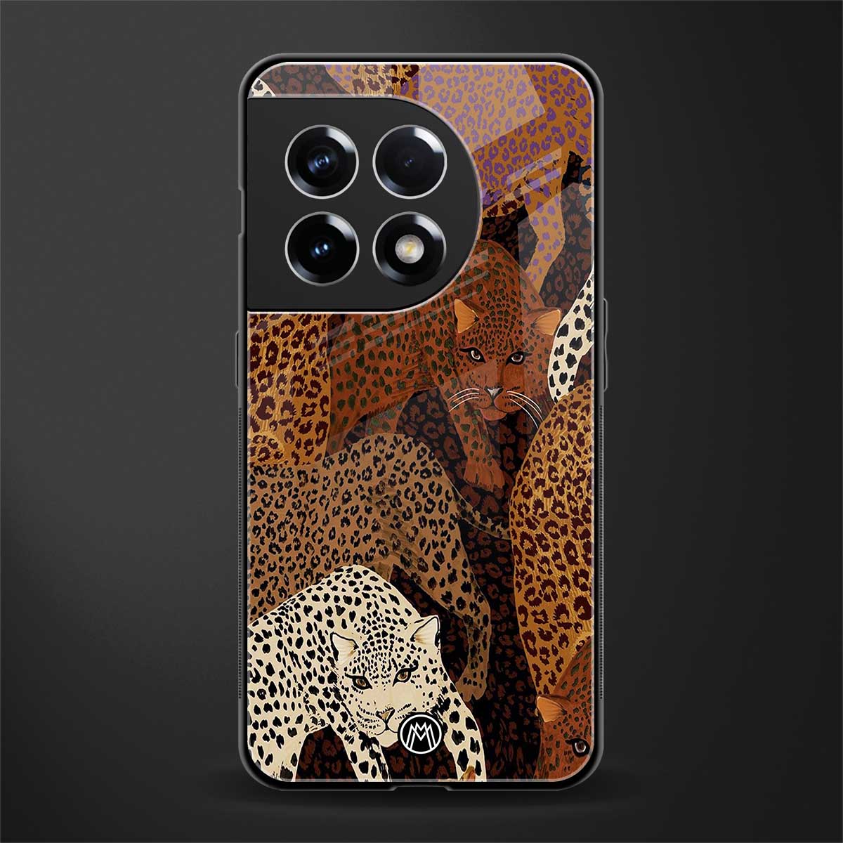 brown beasts back phone cover | glass case for oneplus 11r