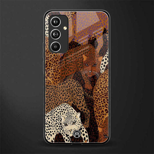 brown beasts back phone cover | glass case for samsung galaxy a54 5g