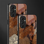 brown beasts back phone cover | glass case for samsung galaxy a14 5g