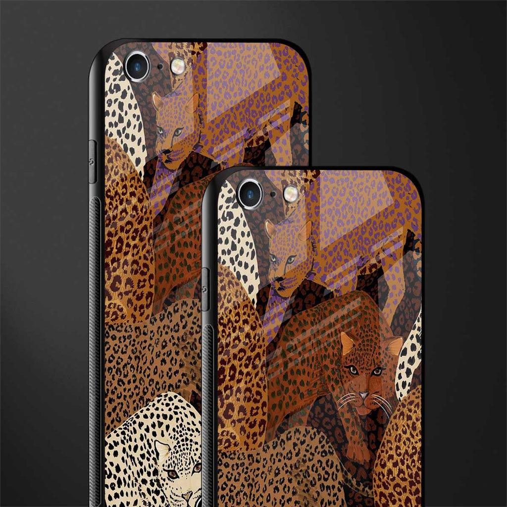 brown beasts glass case for iphone 6s image-2