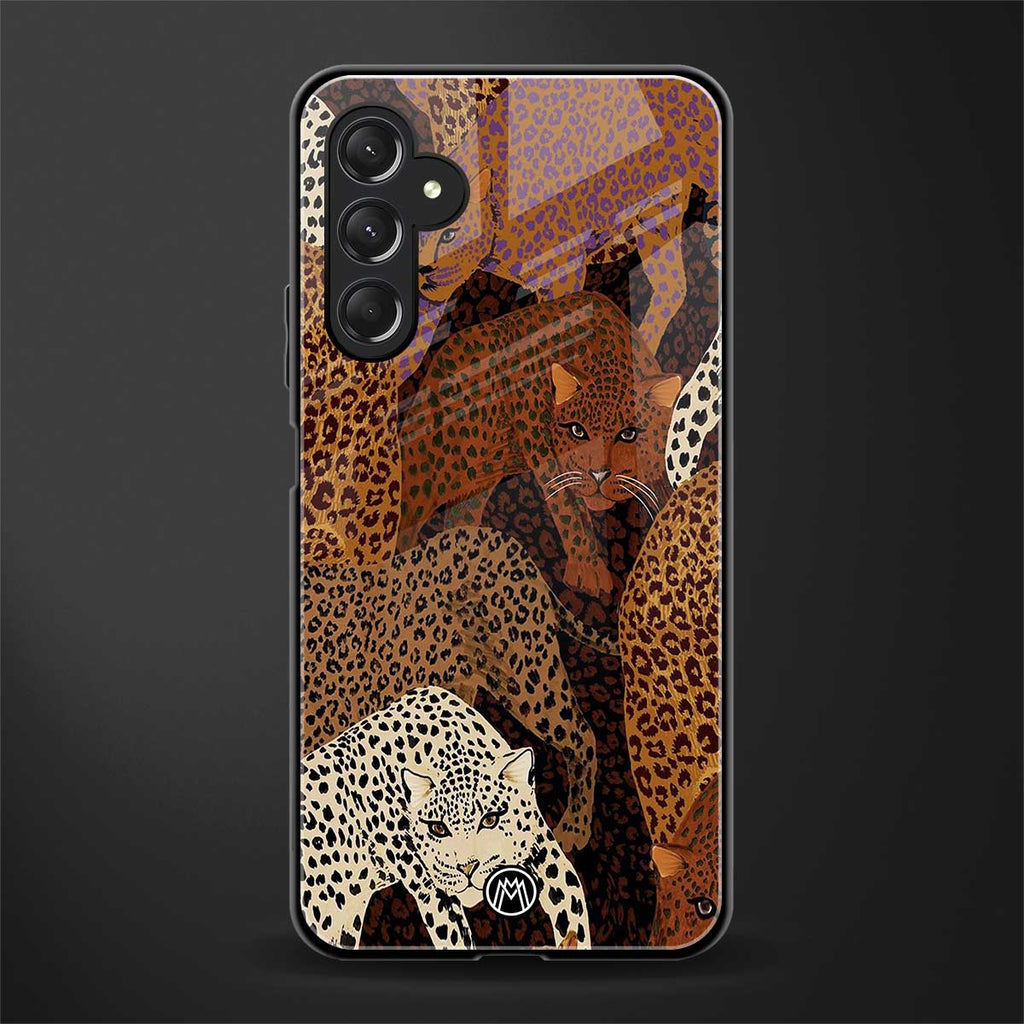 brown beasts back phone cover | glass case for samsun galaxy a24 4g