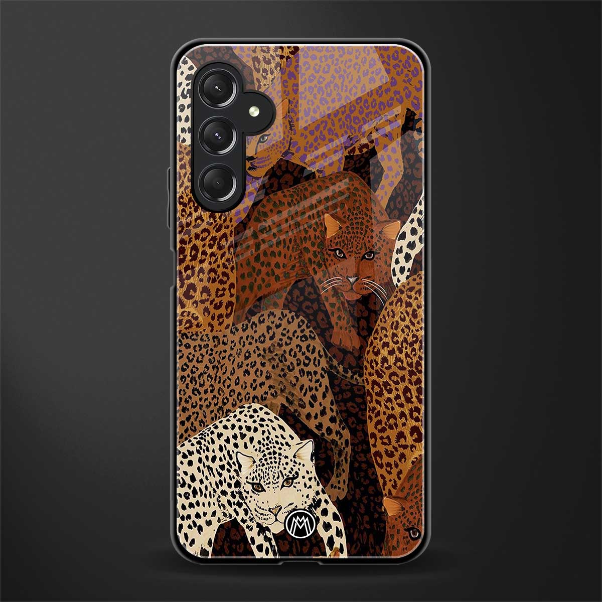 brown beasts back phone cover | glass case for samsun galaxy a24 4g