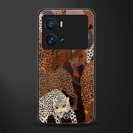 brown beasts back phone cover | glass case for iQOO 9 Pro