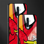 brushing spiderman glass case for oppo reno 2z image-2