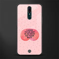 butt day quote glass case for oppo f11 image
