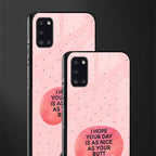 butt day quote glass case for samsung galaxy a31 image-2