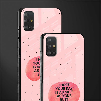 butt day quote glass case for samsung galaxy a51 image-2