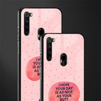 butt day quote glass case for redmi note 8 image-2