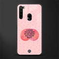 butt day quote glass case for redmi note 8 image