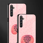 butt day quote glass case for realme 6 pro image-2