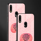 butt day quote glass case for redmi note 7s image-2