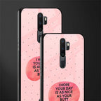 butt day quote glass case for oppo a5 2020 image-2