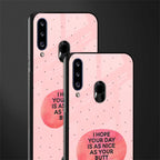 butt day quote glass case for samsung galaxy a20s image-2