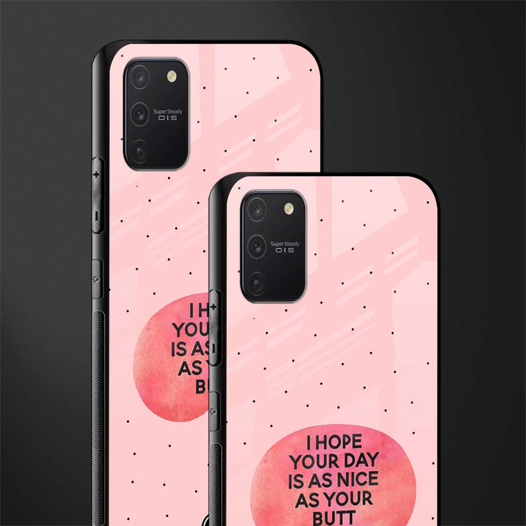 butt day quote glass case for samsung galaxy s10 lite image-2