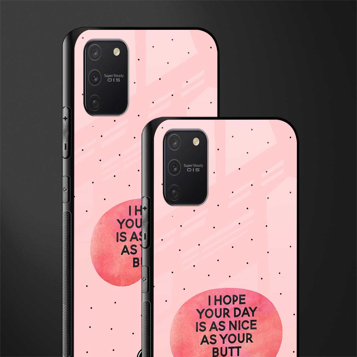 butt day quote glass case for samsung galaxy a91 image-2